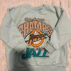 Toddler Utah Jazz Champs Crewneck